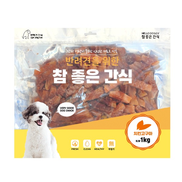 [참좋은간식] 치킨고구마-1kg