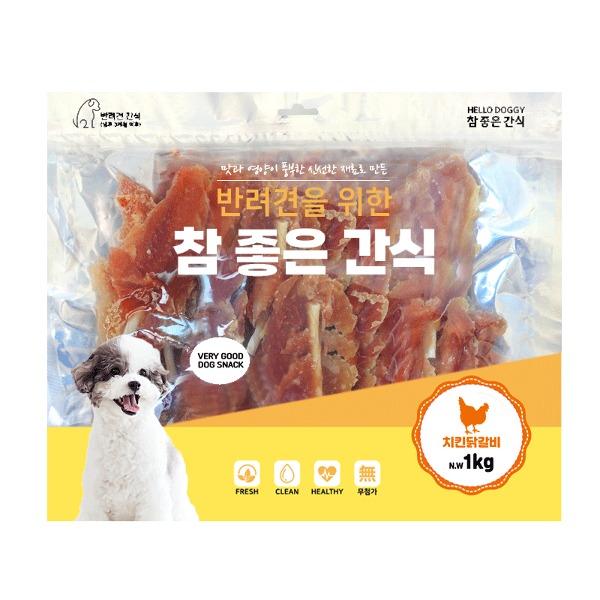 [참좋은간식] 치킨닭갈비-1kg